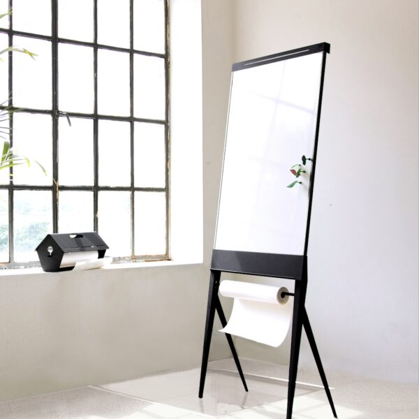a chair and a window